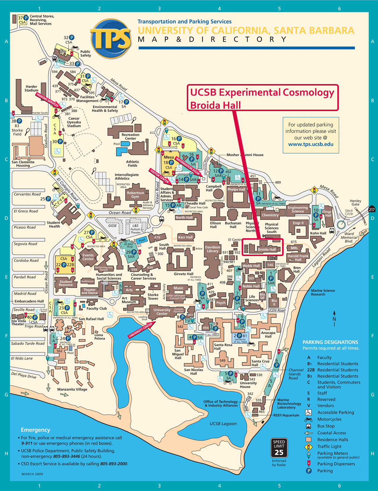 Campus Map Physics